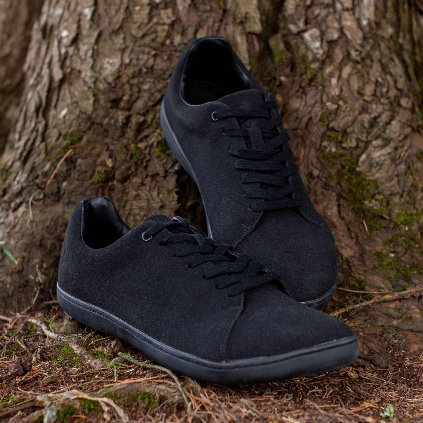 Bareshoes Casual Suede All Black