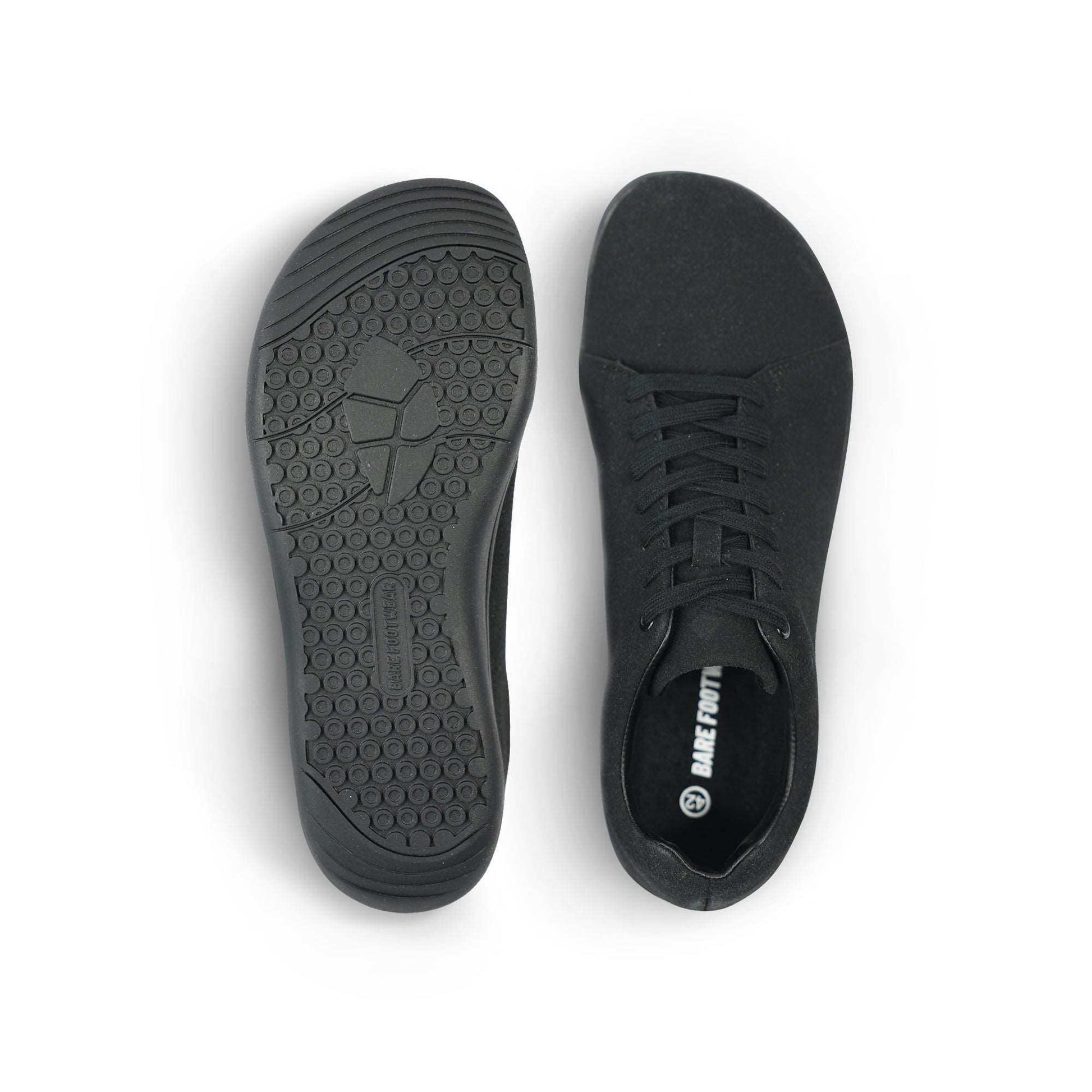 Bareshoes Casual Suede All Black
