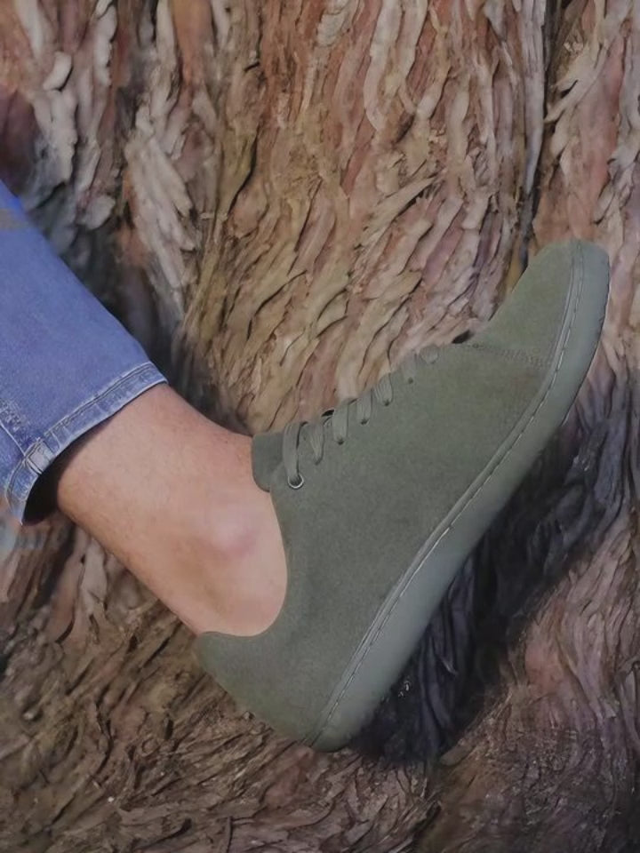 Bareshoes Casual Suede - Green